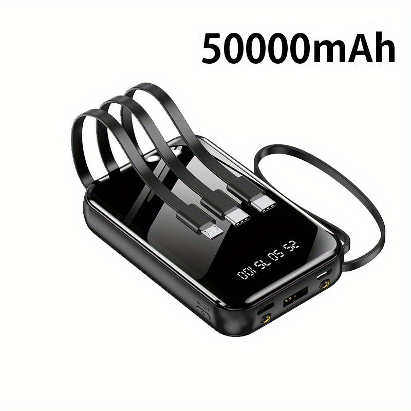 Power Bank Portátil 10000mAh Slim – Batería Externa Compacta para Smartphones, Carga Rápida y Diseño Delgado