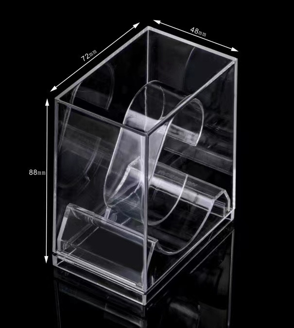 Caja Transparente de PVC para Relojes – Estuche de Regalo con Orificio para Colgar, Ideal para Exhibición y Embalaje