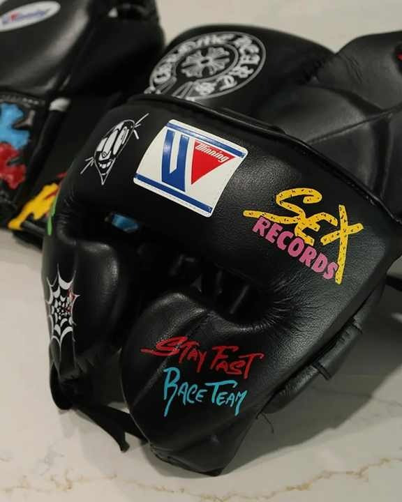 Guantes de Boxeo de Piel Originales de Alta Calidad para Sparring, Diseño Único, Hechos a Medida, MS-SS-18