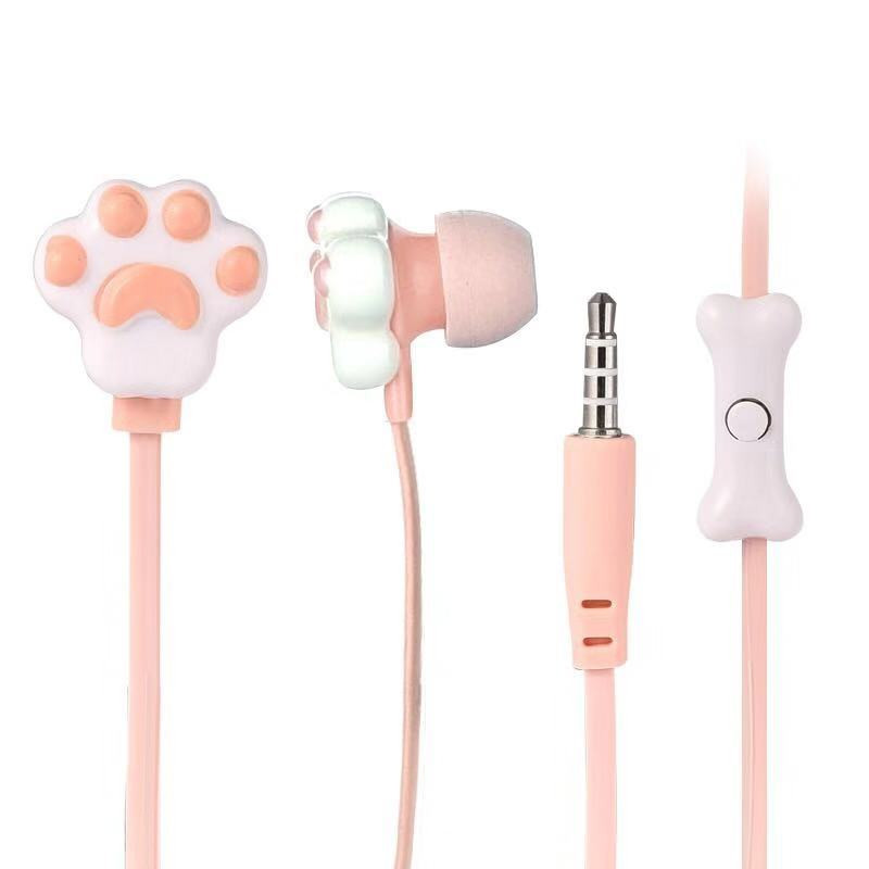 Auriculares In-Ear con Micrófono – Diseño Animado para Estudiantes, Ideal para Música, Clases y Karaoke